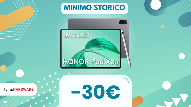 Immagine di Con questo coupon l'HONOR Pad X8a è un vero e proprio AFFARE!!