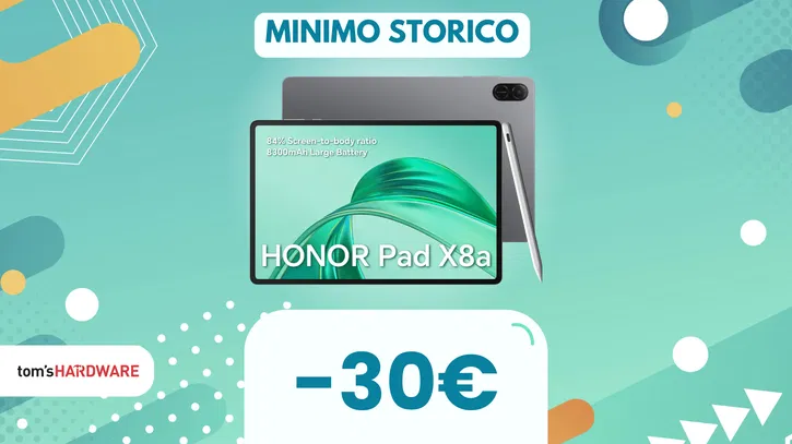 Immagine di Con questo coupon l'HONOR Pad X8a è un vero e proprio AFFARE!!