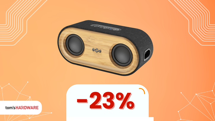 Immagine di Marley Get Together 2 Mini: risparmia il 23% sulla cassa portatile impermeabile con un suono eccezionale!