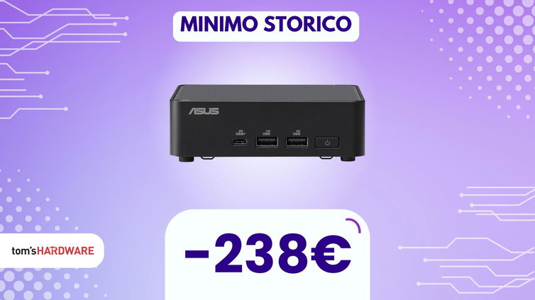 Immagine di Affare NASCOSTO: questo mini PC ASUS da configurare è in SUPER SCONTO! (-238€)