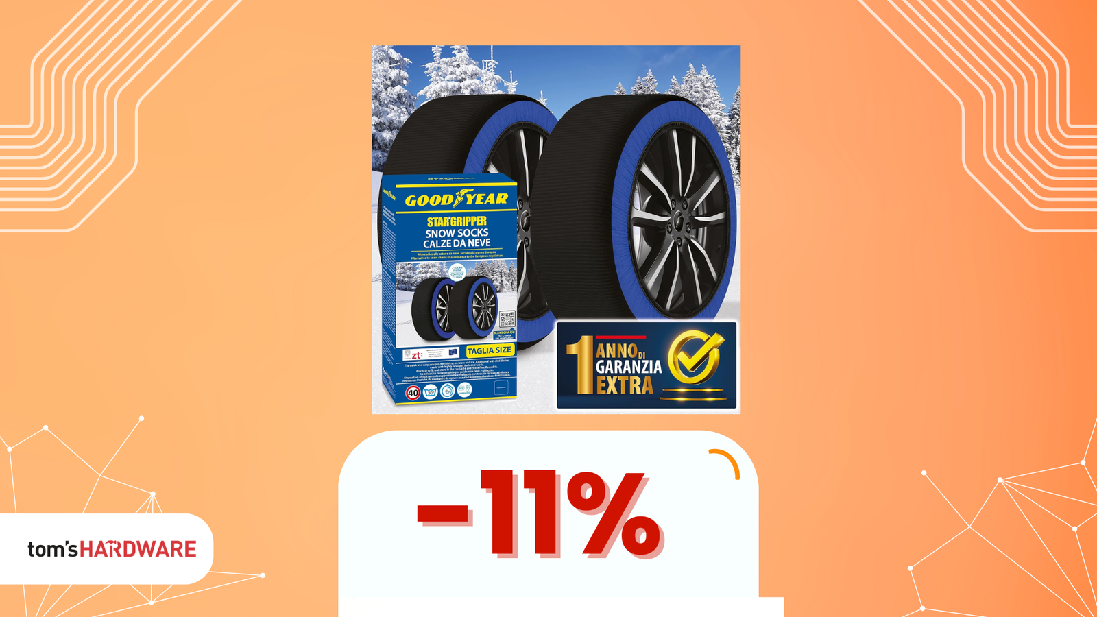 Immagine di calze da neve GoodYear Star Gripper a soli 59€!