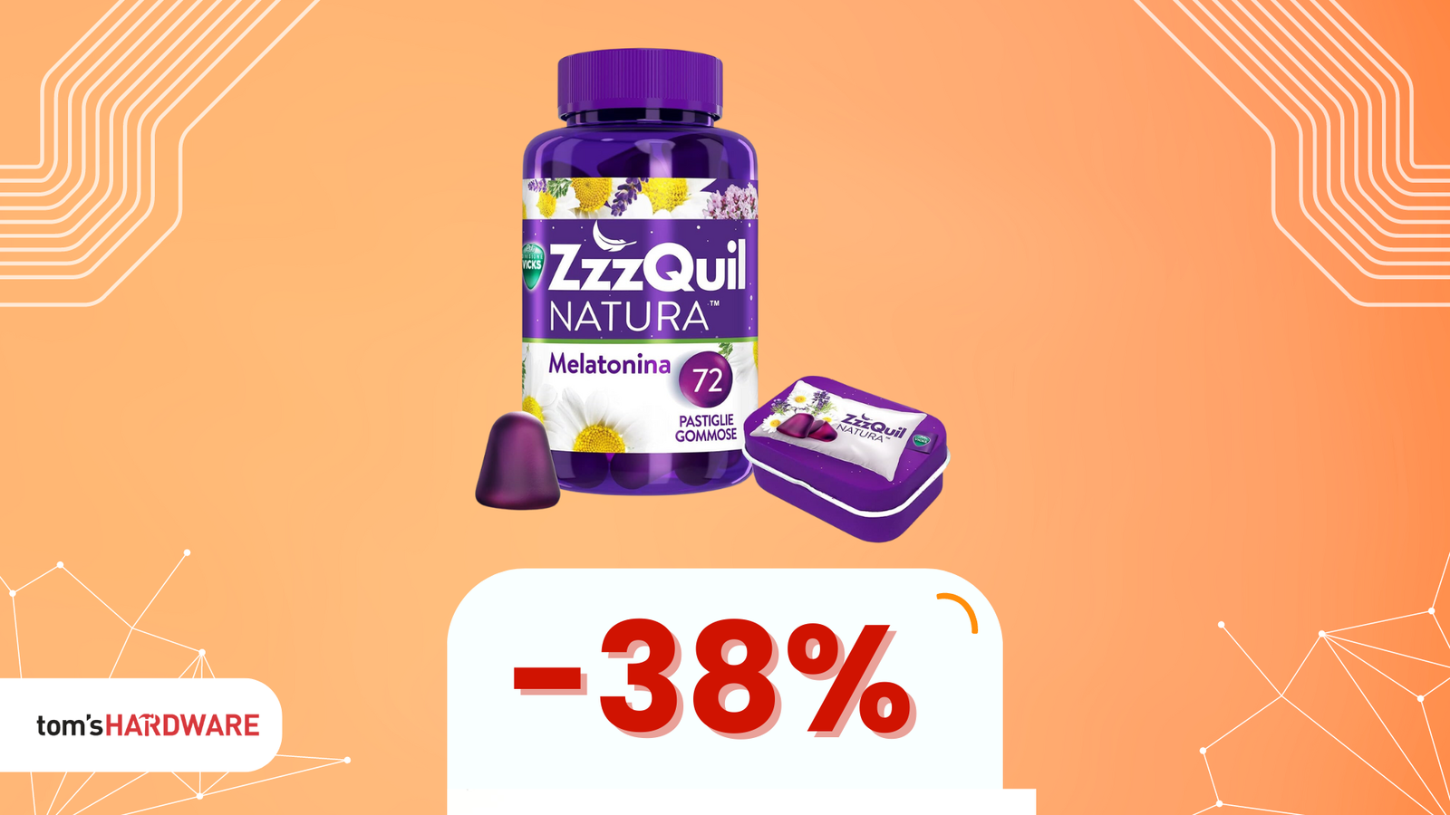 Immagine di Sonno tranquilli grazie a Zzzquil Natura I a un prezzo SHOCK! (-38%)