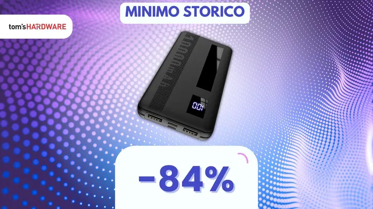 Immagine di Questa powerbank da 10000mAh oggi COSTA POCHISSIMO! (-84%)