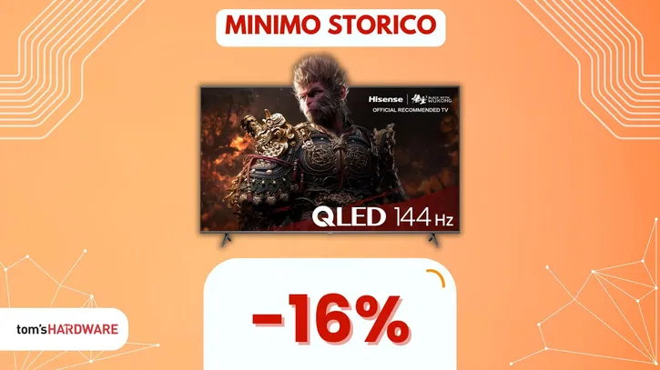 Immagine di Colori vivaci e gaming al TOP, questa Smart TV Hisense è in SUPER SCONTO!