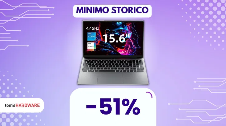 Immagine di Questo notebook per gaming leggero e uso ufficio è a meno di METÀ PREZZO! (-51%)