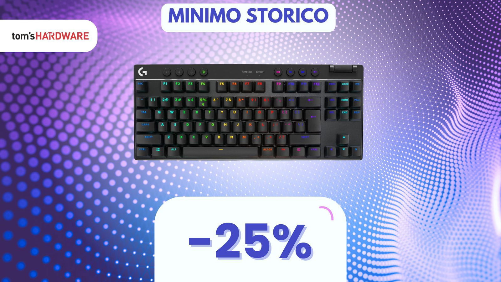 Immagine di Pronti a competere? Questa tastiera da gaming Logitech è PERFETTA per i pro gamer!