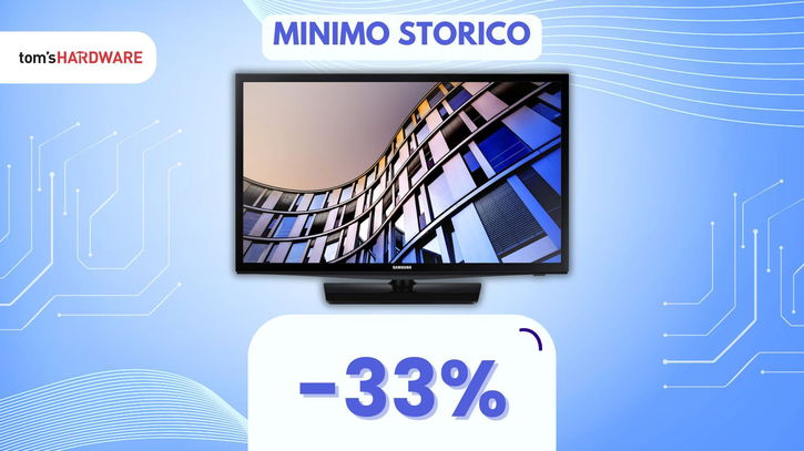 Immagine di Tutta la versatilità di una Smart TV in soli 24 pollici: APPROFITTANE ORA! (-33%)