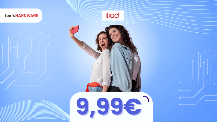 Immagine di Iliad Giga 180: connessione eccellente e tantissimi GB a soli 9,99€