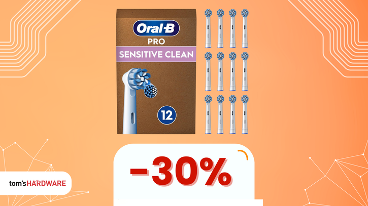 Immagine di Per una corretta igiene orale, non fatevi scappare Oral-B Sensitive Clean a un prezzo SHOCK! (-30%)