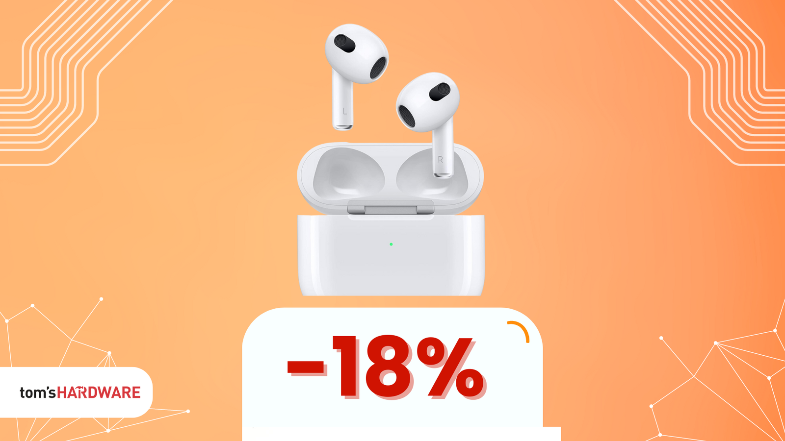 Immagine di Apple AirPods terza generazione a un prezzo SHOCK! (-18%)