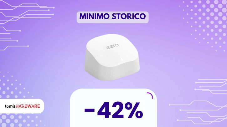 Immagine di Amazon Eero 6: il router da avere ora! Sconto storico oltre il 40%