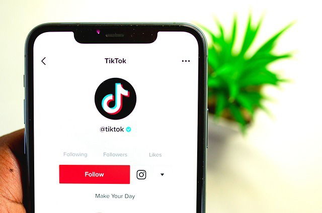 tiktok app smartphone schermo - Image