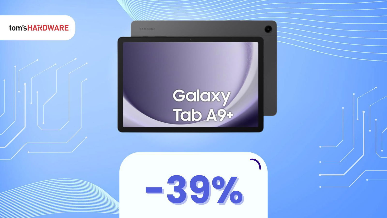 Immagine di Samsung Galaxy Tab A9+ in SUPER OFFERTA: 39% di SCONTO per un tablet versatile e potente!