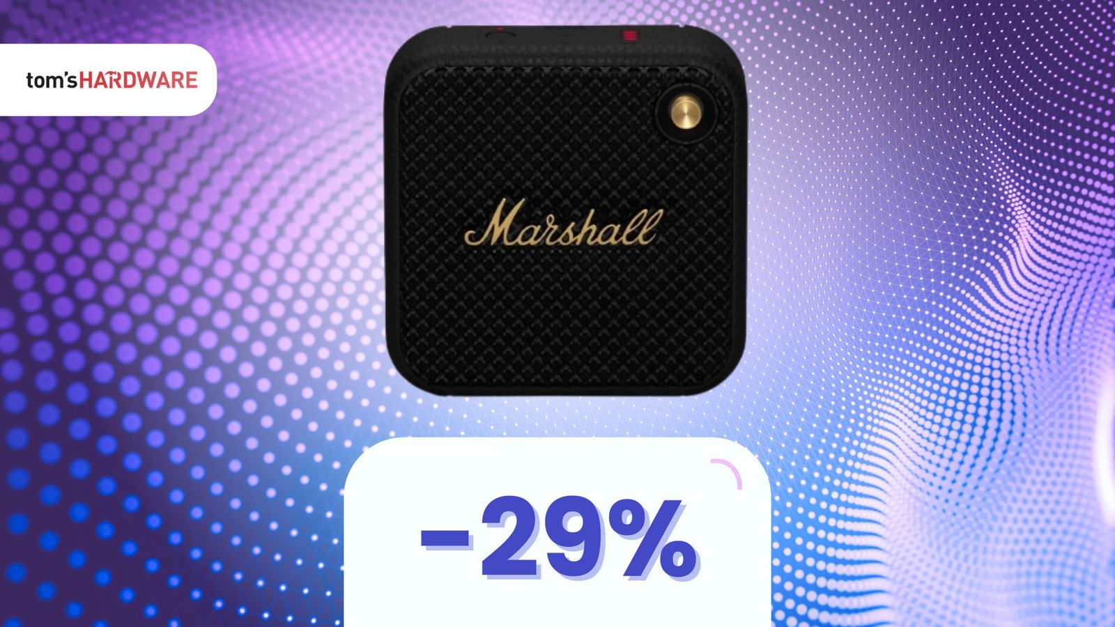 Immagine di Marshall Willen in SUPER OFFERTA: lo speaker Bluetooth perfetto per ogni avventura!