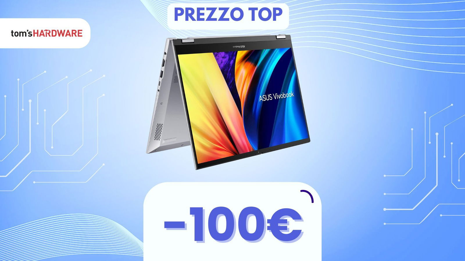 Immagine di Notebook convertibile e touch a POCO: ASUS Vivobook Flip S14 cala ANCORA di prezzo!