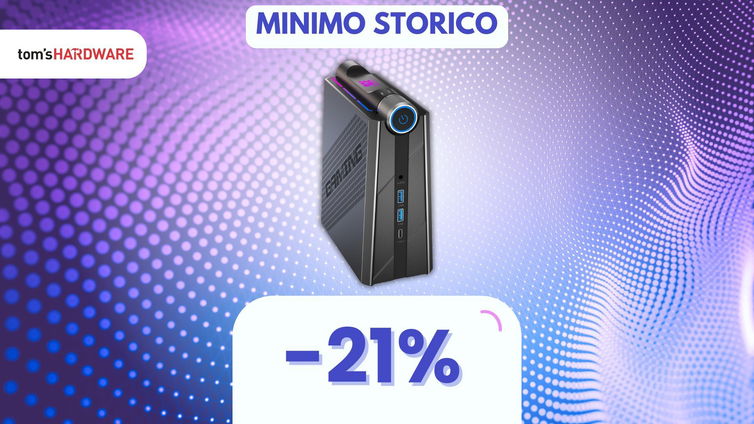 Immagine di Tanta potenza in poco spazio: DOPPIO SCONTO su questo OTTIMO PC!