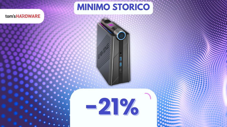 Immagine di Tanta potenza in poco spazio: DOPPIO SCONTO su questo OTTIMO PC!