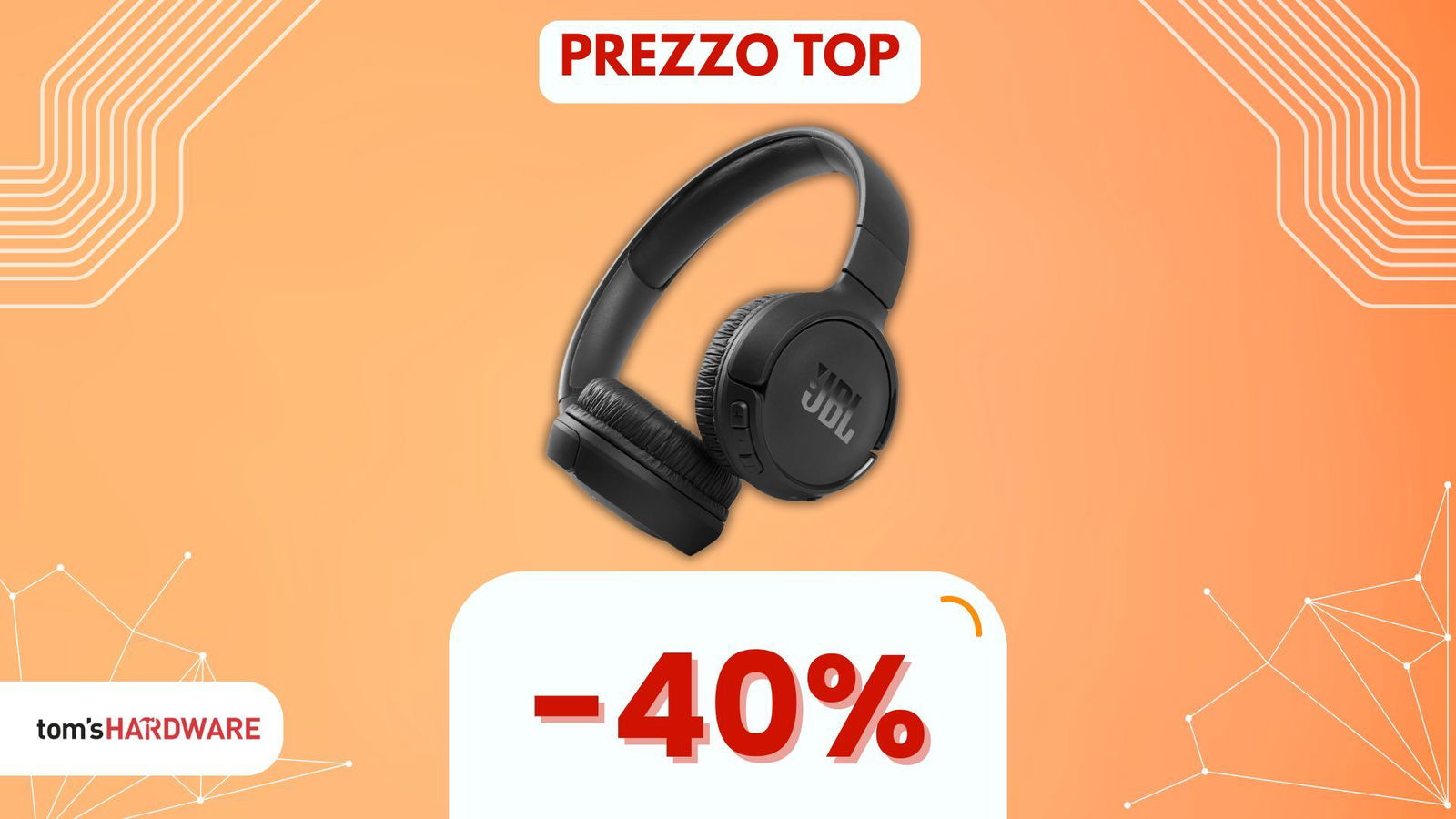 Immagine di Il vostro DJ personale costa meno di 30€: scoprite le JBL Tune 510BT!