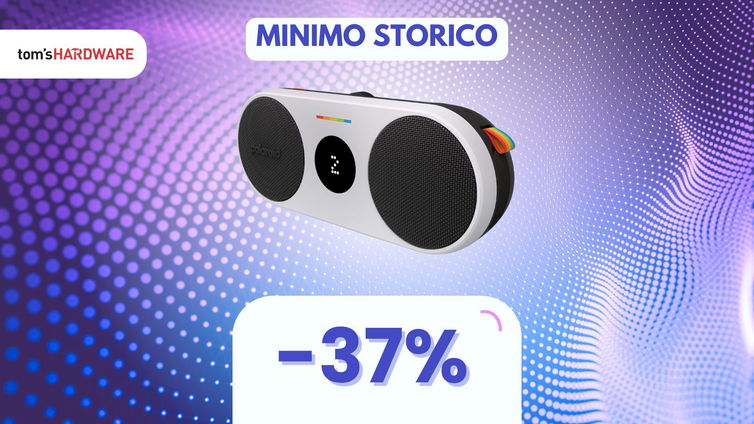 Immagine di Vuoi uno speaker tanto BELLO quanto POTENTE? Polaroid Music Player P2 è in SCONTO del 37%!