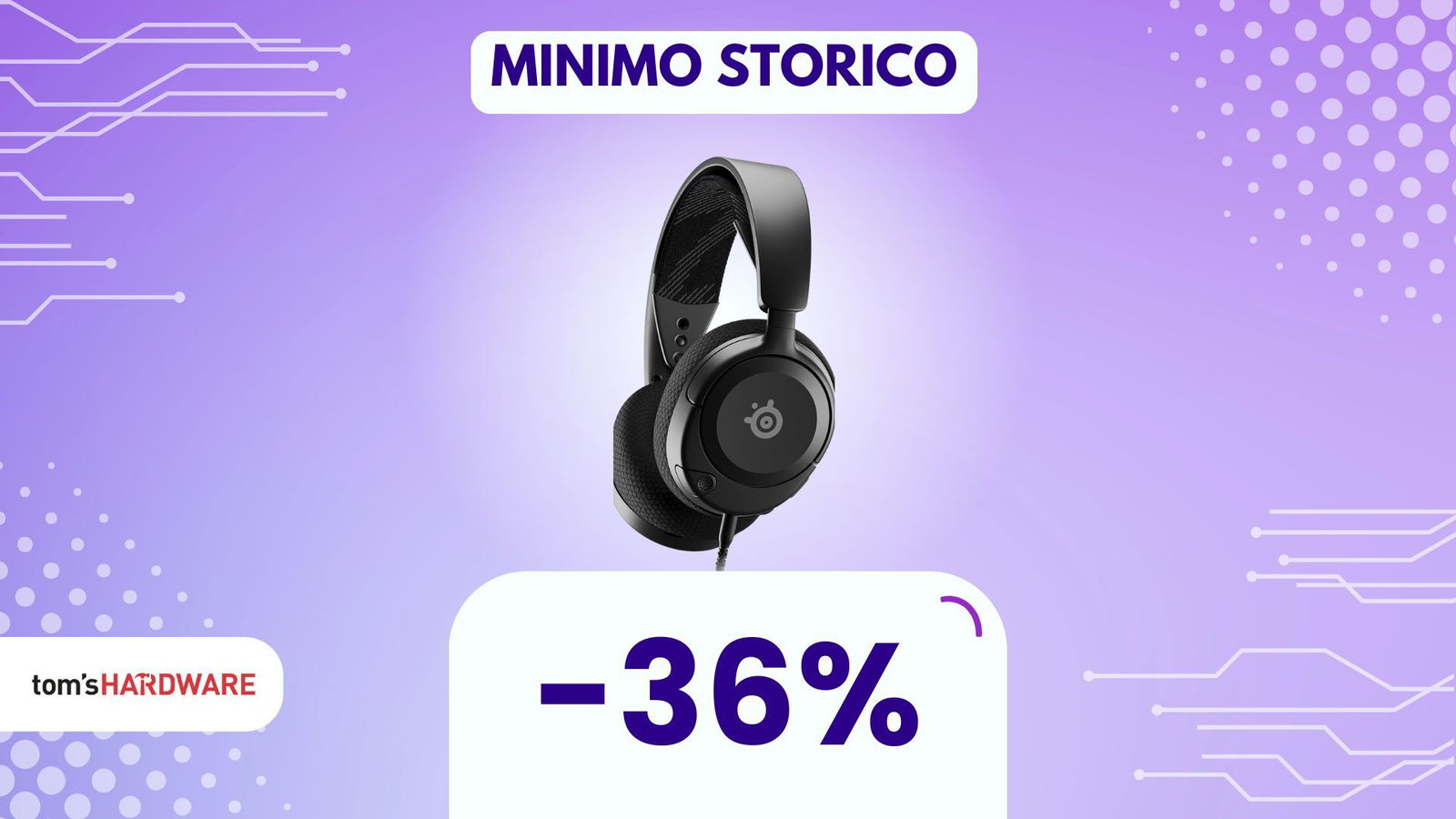 Immagine di Audio OTTIMO su ogni piattaforma con queste cuffie da gaming SteelSeries al MINIMO! (-36%)