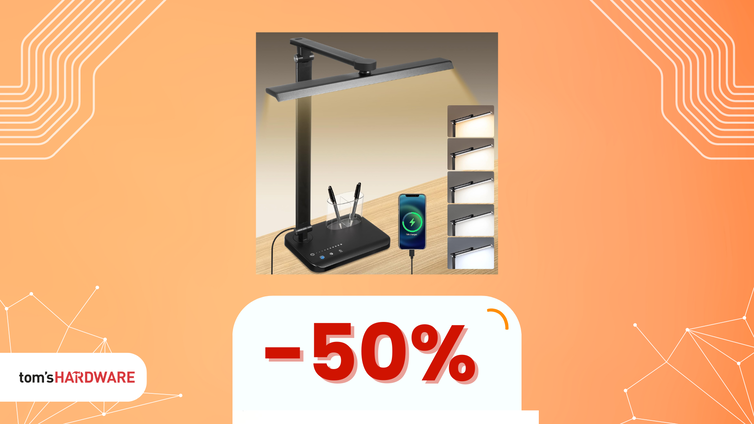 Immagine di Lampada da scrivania LED con sconto INCREDIBILE del 50%! Basta un coupon