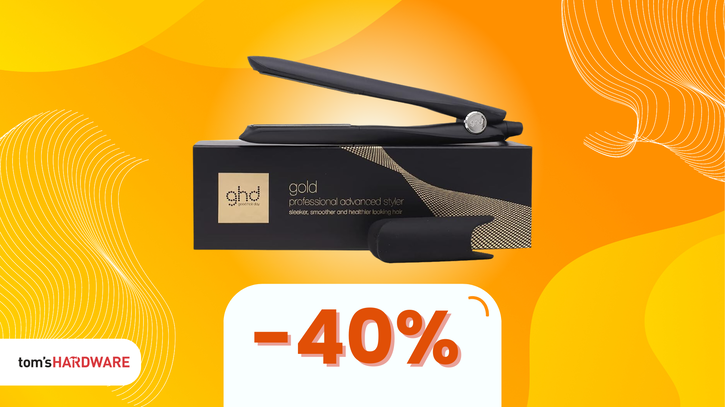 Immagine di Il parrucchiere, tutti i giorni, a casa tua: solo ghd Gold Styler che oggi vi costa la metà! (-40%)