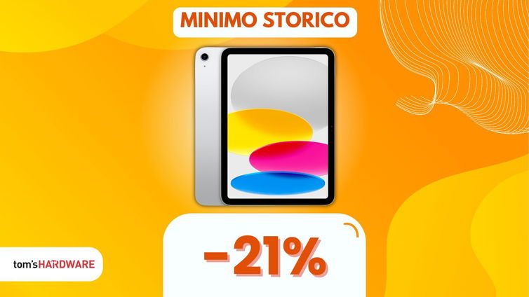 Immagine di Creatività senza limiti in un solo tablet: SCONTO SHOCK sull'iPad da 10,9"!