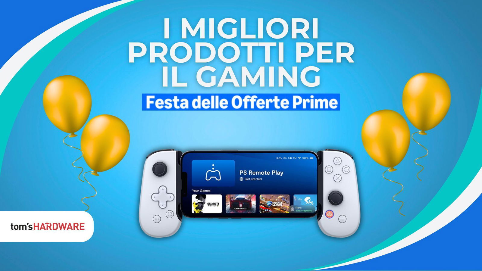 Immagine di Festa delle Offerte Prime: i prodotti gaming da non lasciarsi sfuggire!