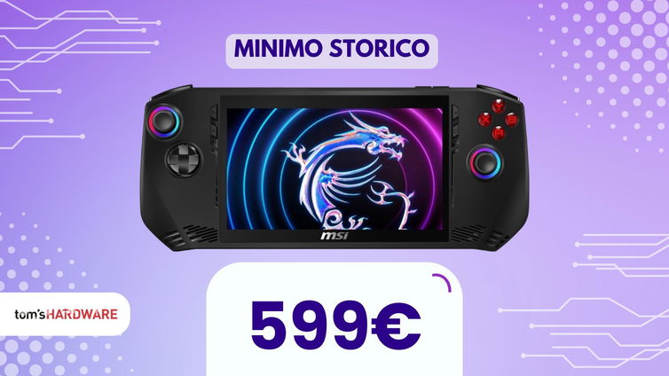 Immagine di Se non lo fai ora, quando? MSI Claw sotto i 600€!