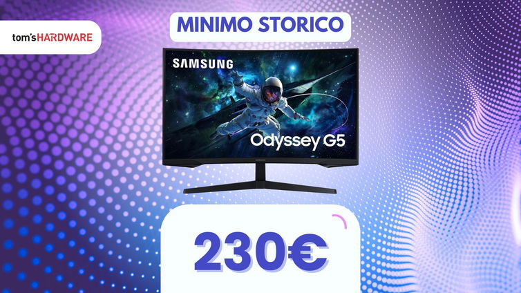 Immagine di Potreste non credere al prezzo di questo FANTASTICO monitor da gaming Samsung al MINIMO STORICO!