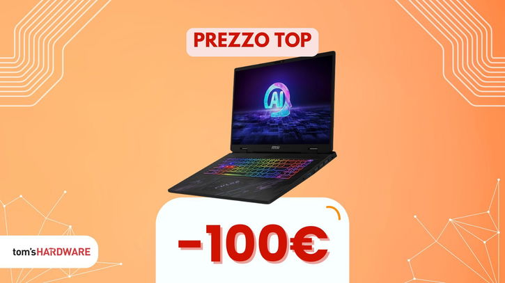 Immagine di Solo 100€ di sconto su PC MSI? Sì, ma è il prezzo più basso mai visto!