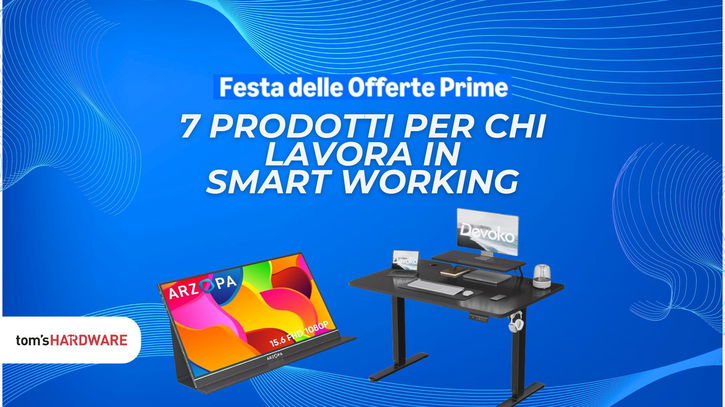 Immagine di Festa delle Offerte Prime: 7 prodotti perfetti per chi lavora in smart working