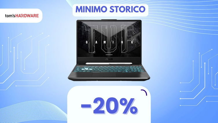 Immagine di SOLO 600€ per un notebook da gaming? Sconto FOLLE su questo PC ASUS! (-150€)