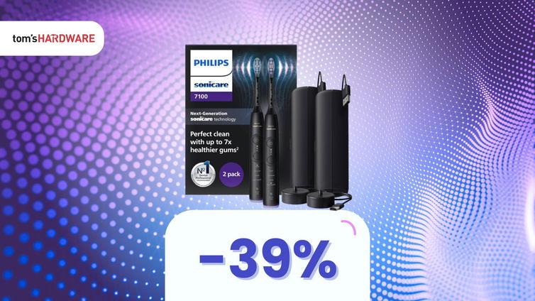 Immagine di Non c'è solo Oral-B! Guarda questo spazzolino Philips: completo e scontato come mai