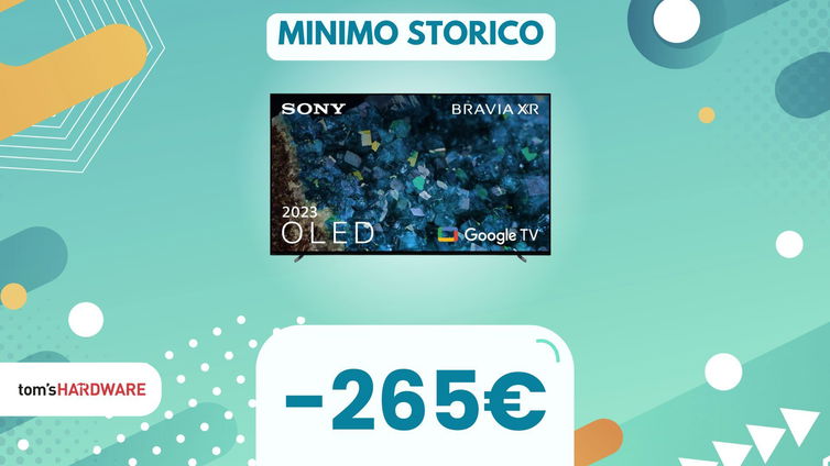 Immagine di Questa COLOSSALE Sony Bravia con schermo OLED oggi costa 265€ in meno!