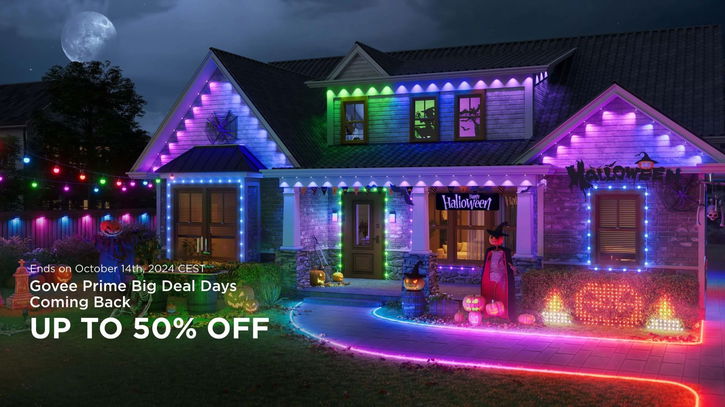 Immagine di Vuoi il massimo da Halloween? Usa le luci Govee, il top per l'occasione, scontate fino al 50%