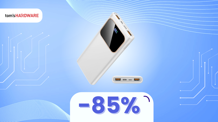 Immagine di Mai visto un risparmio così: power bank 10000mAh scontato del 75%!