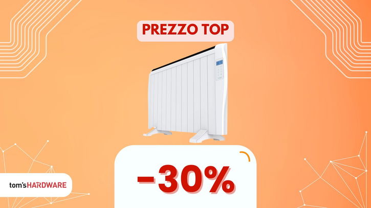 Immagine di L'inverno si avvicina. Con il -30%, potete portarvi a casa un termosifone elettrico perfetto