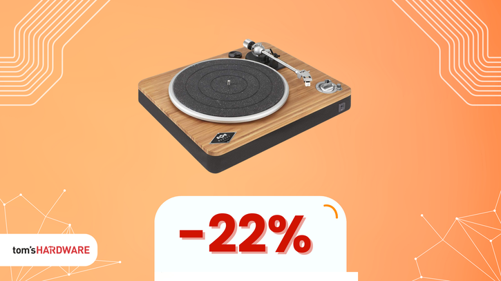 Immagine di House of Marley Stir It Up: il giradischi top con il 22% di sconto!