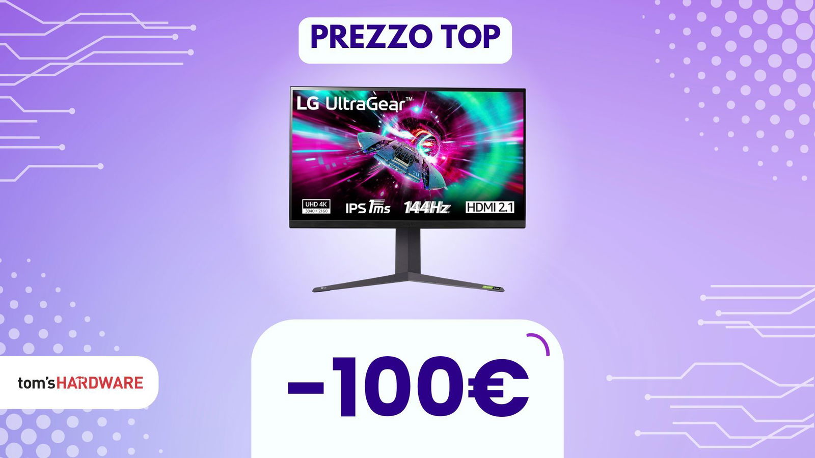 Immagine di Se ti sei perso l'offerta Prime guarda qui: questo ASSURDO monitor da gaming LG è ancora al MINIMO! (-100€)