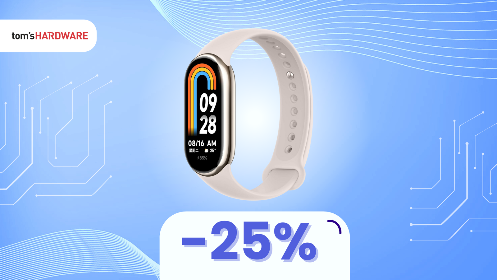 Immagine di Vuoi restare in forma? Acquista lo Xiaomi Smart Band 8 in sconto su Amazon!