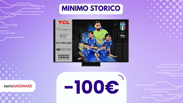 Immagine di Questa ASSURDA Smart TV mini-led TCL da 144Hz non è mai costata meno! (-100€)