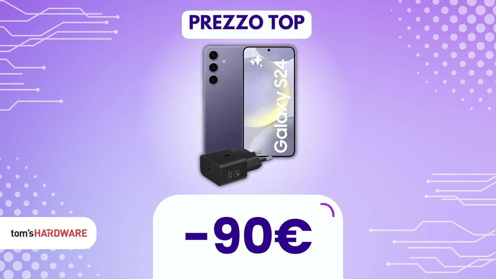 Immagine di Risparmia 90€ e fai tua l'intelligenza artificiale con Samsung Galaxy S24 in SCONTO!