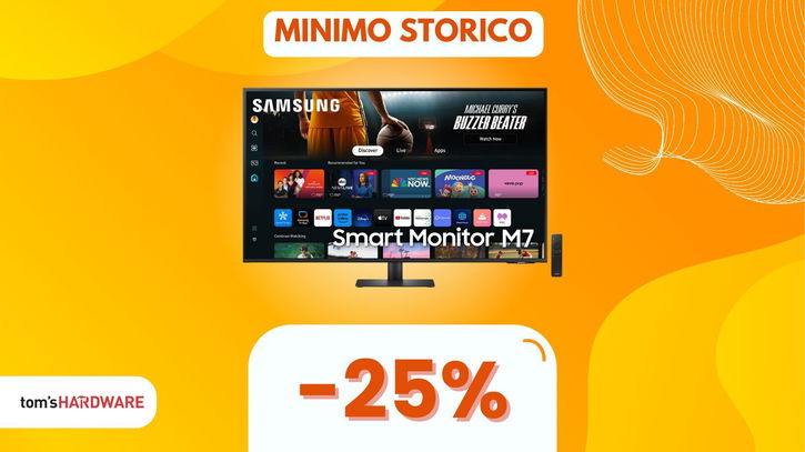 Immagine di Meglio un monitor 4K o una Smart TV? Perché scegliere quando c'è questo gioiellino Samsung in SCONTO! (25%)