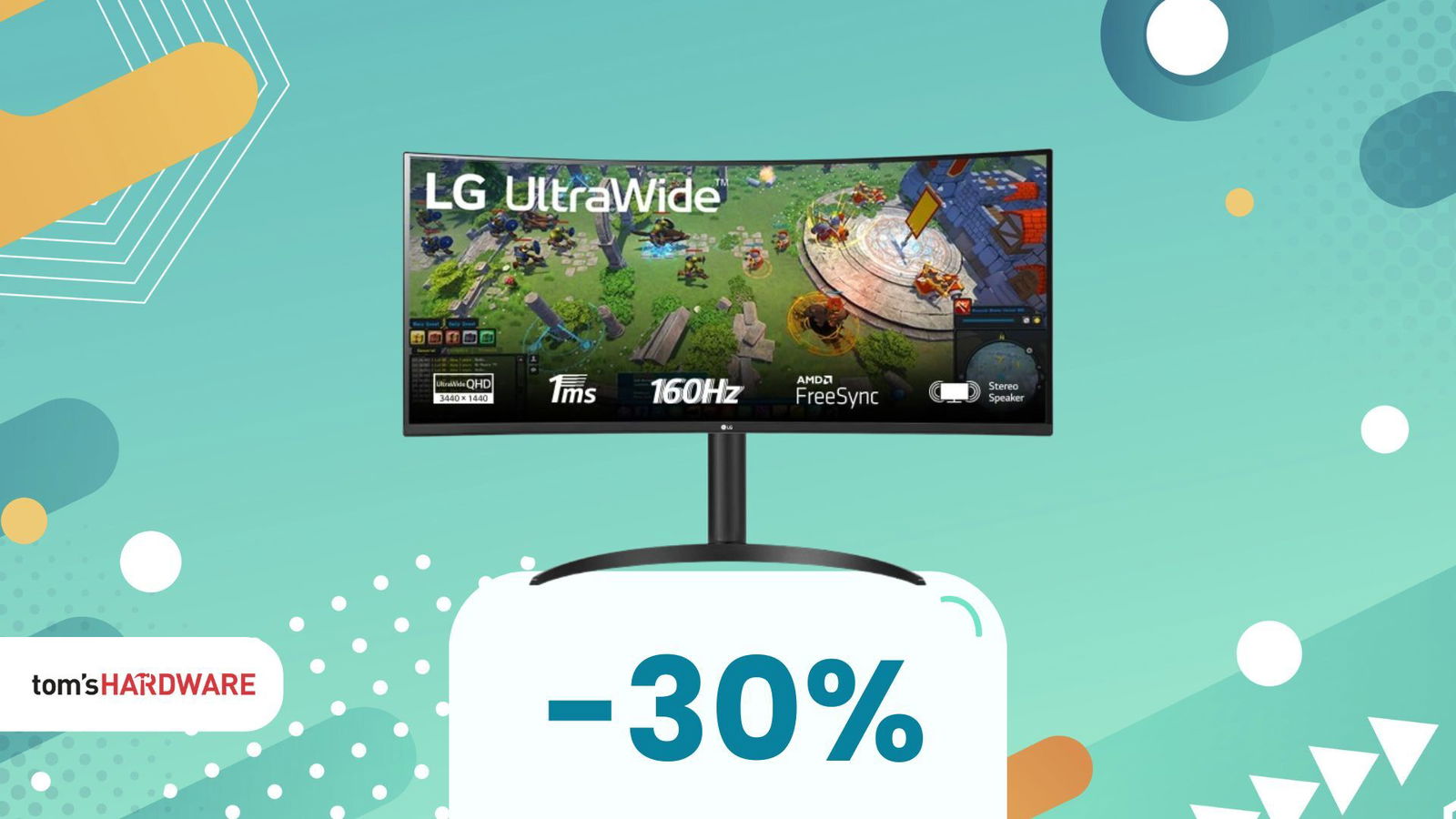 Immagine di Prova l'Ultrawide LG: approfitta del 30% di sconto, ideale per ogni uso!