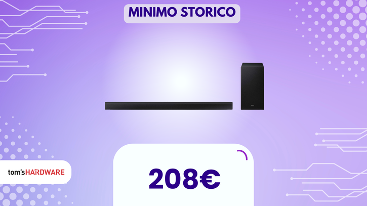 Immagine di La tua TV suona male? Problema risolto con questa soundbar Samsung, oggi al MINIMO STORICO!