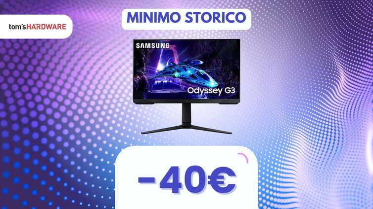 Immagine di Non prendere il monitor da gaming Samsung Odyssey G3 a QUESTO PREZZO sarebbe folle!