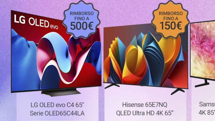 Immagine di Qualunque TV tu compri, Unieuro ritira la tua e ti offre fino a 500€