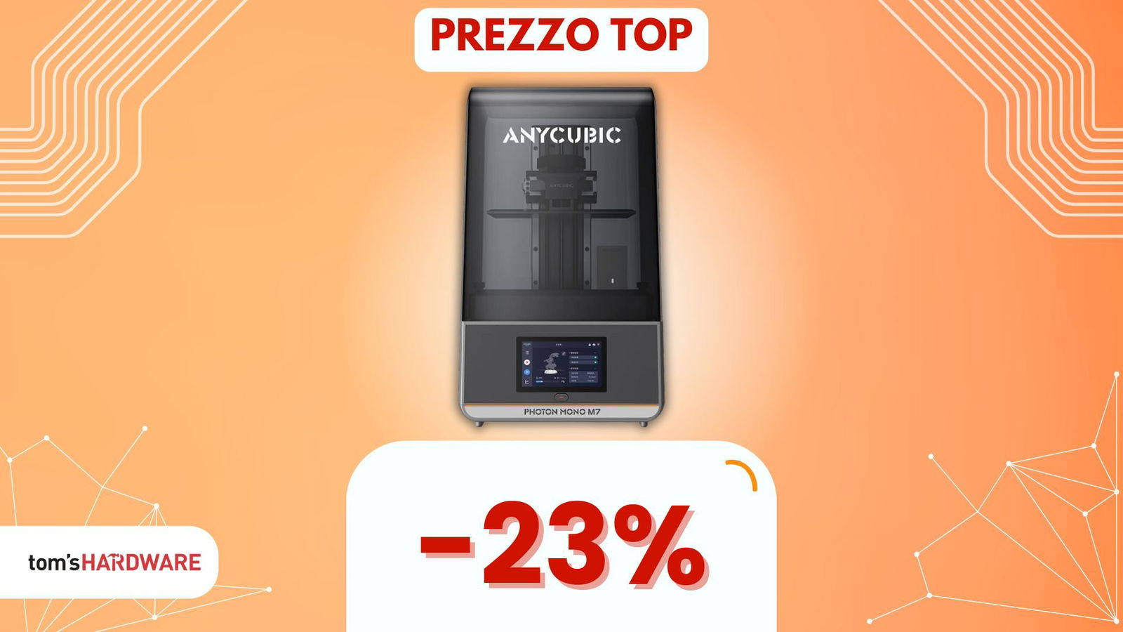 Immagine di Se vuoi una stampante 3D super veloce DEVI approfittare di questo sconto di Anycubic!