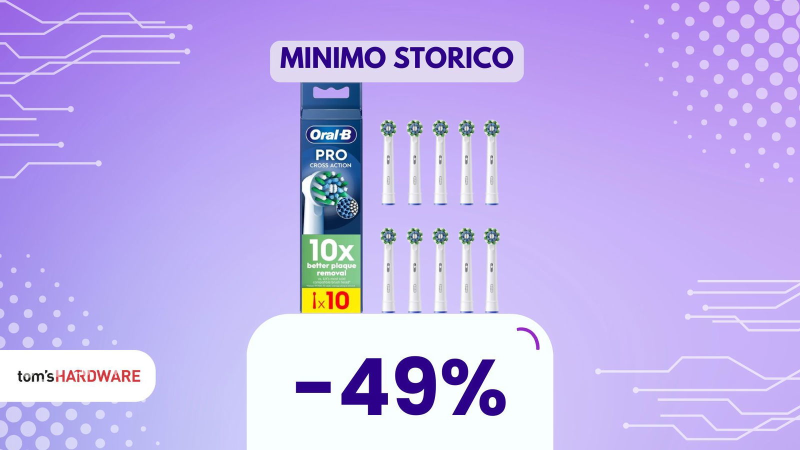 Immagine di Testine per spazzolino che cambiano colore: scopri perché e sfrutta l’offerta per rifornirti